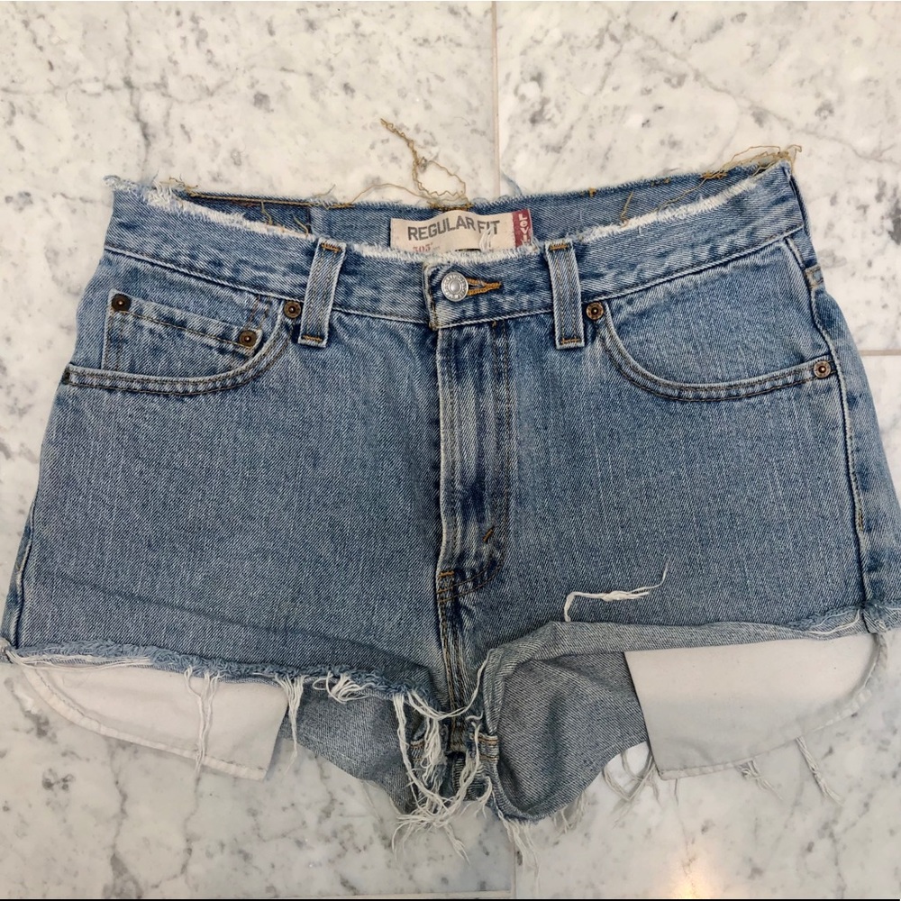 Levi’s Cutoff Denim Shorts